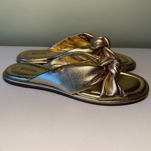 Michael Kors Elena Flat Slide - Picture 4 of 12